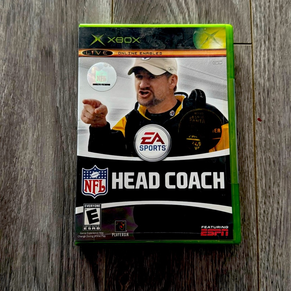 NFL Head Coach Xbox video game